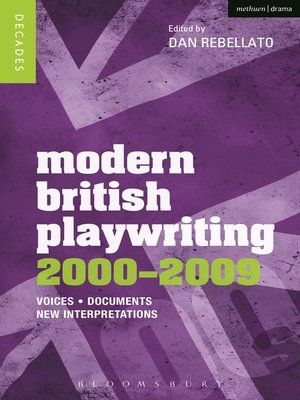 cover image of Modern British Playwriting, 2000-2009